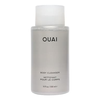 OUAI Body Cleanser, Dean Street - Foaming Body Wash with Jojoba Oil and Rosehip Oil to Hydrate, Nurture, Balance and Soften Skin - Paraben, Phthalate and Sulfate Free Skin Care Products (10 Fl Oz)