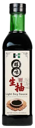 NPG Premium Light Soy Sauce 16.9 Fl Oz, Tamari Lite Dipping Sauce for Sushi, Sashimi, Fish, Dumplings, Noodles, Meat Marinades