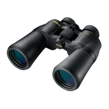 Nikon ACULON A211 10x50 Binocular | Multilayer coating, Porro prism Binocular with turn and slide eyecups, Tripod Adaptable | Official Nikon USA Model