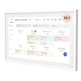 DASFIWO 10.1 Inch Digital Calendar Planner & Smart Chore Chart, Full HD Interactive Touchscreen Display for Family Schedules - Include Desk Stand