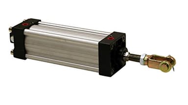 Buyers Products TGC25008V Tailgate Cylinder, Tie Rod Style Cylinder-Clevis Mount-0.75 Rod X 8 Inch Stroke, 2.5" Bore, Pneumatic Tailgate Application For Dump Trucks