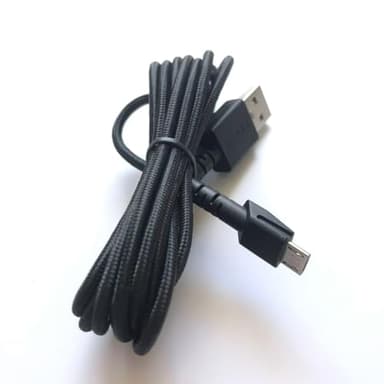 LZYDD USB Micro Port Cable for ROCCAT Kain 100 120 122 Aimo RGB PC Gaming Mouse/ROCCAT Kain 200 202 PC Gaming Wireless Mouse (Charrging Cable)