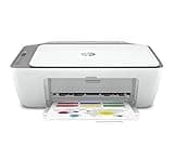 HP DeskJet 2755 All-in-One Wireless Printer Scanner Copier Instant Ink Ready Mobile Print Black 7.5ppm Color 5.5ppm Wifi Inkjet Computer Printers for Home Use and Office, 3XV17A (Renewed)