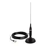 Cobra HGA 1500 Hga1500 36 Inch Magnetic Mount CB Antenna Heavy Duty Magnet, for use In Cars, SUVs Recreational Vehicles 300 Watt Power Handling Capability