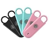 Fauxomor 140dB Personal Safety Alarm for Women, 6 Pack Safe Alarm Protection Keychain with Strobe Light & Low Battery Notice, Security Siren Self Defense for Seniors College Girls, Pink+Blue+Black