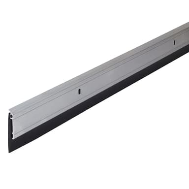 M-D Building Products 68247 All-Season Door Sweep, Heavy Duty Aluminum, Ideal for Residential & Commercial Use, Easy Installation with Heavy Rubber Seal, Ensure Comfort and Security (36 Inch, Silver)