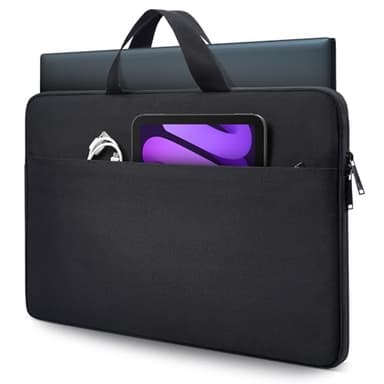 18-19 Inch Gaming Laptop Sleeve Carrying Case for 18 in Alienware 18 Area-51/m18 R2/m18 Gaming Laptop, 18" Razer Blade, 18" ASUS ROG Strix Scar 18 G18, Acer Nitro 5 18, MSI 18 inch Case Bag, Black