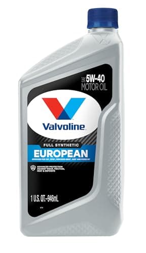 Valvoline European Vehicle Full Synthetic SAE 5W-40 Motor Oil 1 QT