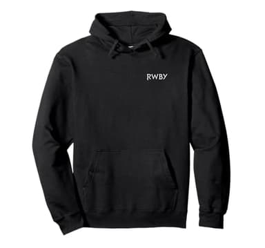 RWBY Front and Back Logo and Show Poster Anime Cartoon Pullover Hoodie
