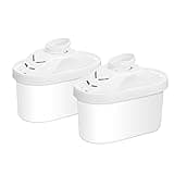 Hskyhan Alkaline Water Filter - Replacement Pitcher Water Filters, Cartridge Improve PH, 7 Stage Filteration System To Purify, 2 Pack