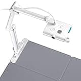 OKIOLABS OKIOCAM T-4K 8MP USB Document Camera for Teachers and Classroom, Online Teaching, Video Calling, Doc Camera for Mac PC Chromebook