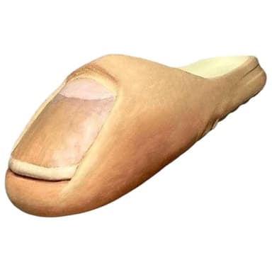 Fiocias Big Toe Slides Funny Nonslip Women Shoes for Party Halloween Home Use Carnival