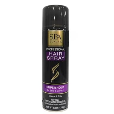 Spa Luxury Super Hold Professional Hair Spray, 6 oz. (170 g)