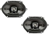 Polk Audio DB572 DB+ Series 5" x 7" Coaxial Speaker for Car & Marine, 2-Way Boat & Car Audio Speaker, 35-22kHz Frequency Response, Polypropylene Woofer Cone & 3/4" Silk Dome Tweeter, Easy Installation