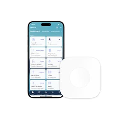 Aqara Zigbee Wireless Mini Switch,Compatible with Apple HomeKit,Google Home,Alexa,Requires Aqara Hub,Versatile 3-Way Control Button for Smart Home Devices,Works with IFTTT