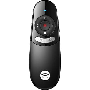 DinoFire USB Type C Wireless Presentation Clicker, BT&RF 2.4GHz Dual Modes Presenter Remote for PowerPoint Presentations Compatible with Bluetooth-Enabled Laptops Desktop Computers