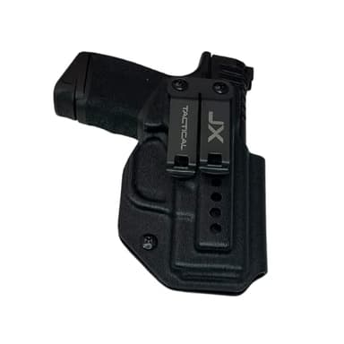 JX Tactical - Original Fat Guy Holster - IWB - Right Hand Draw - Compatible with Springfield Hellcat w/Monoblock - Optic Ready - Black - Made in U.S.A