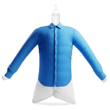 BELLAIRON VOYAGE – Portable Travel Shirt Press & Wrinkle Remover - Compact 3-in-1 Hot-Air Iron, Dryer & Garment Refresher - Hands-Free, 120V, Lightweight for Business Travel, Small Spaces & Yachts