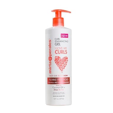 Mirta de Perales I Love My Curls Curl Enhancing Gel for Curly & Coily Hair | Hydrating Coconut & Shea Butter Gel for Frizz Control & Flexible Hold | Sulfate-Free