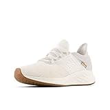 New Balance Women's Fresh Foam Roav V1 Running Shoe, Paper White/Gum, 8