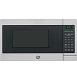 GE ‎JEM3072SHSS Microwave Oven 700 Watts, Auto or Manual Defrost Option, Kitchen Essentials for The Countertop, 0.7 Cubic Feet Capacity, Stainless Steel