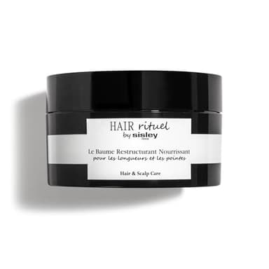 Sisley Paris Hair Rituel Restructuring Nourishing Balm - 125 g - Pre-Shampoo Deeply Nourishing Balm for Damaged, Dry & Brittle Hair - Intensely Nourishes, Restores & Restructures