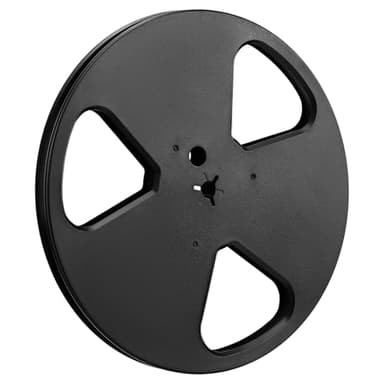 Relaxweex 1 Pcs 7" x 1/4" Reel to Reel Tape Recorder Plastic Empty Tape Reel Recording Take Up Reel Compatible with TEAC/ReVox Studer