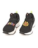 Zumba Women's Air Stomp Slip-On Sneaker, Black, 10