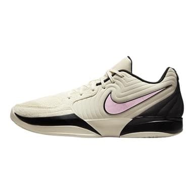 Ja 2 Basketball Shoes (FD7328-100, Coconut Milk/Black/Apricot Agate/Pink Foam) Size 10.5