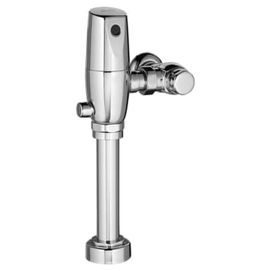 American Standard Flush Valve 6065121.002 Ultima Selectronic Touchless Toilet Flush Valve, Piston-Type, Battery, 1.28 GPF, Polished Chrome