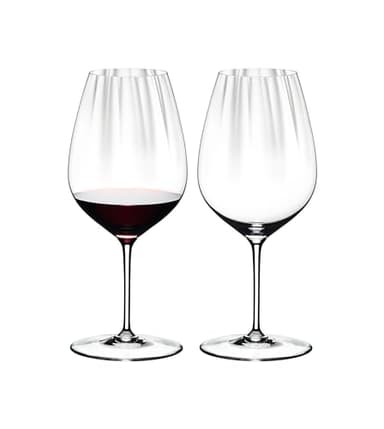Riedel Performance Cabernet Merlot Wine Glass Set of 2 Dishwasher Safe