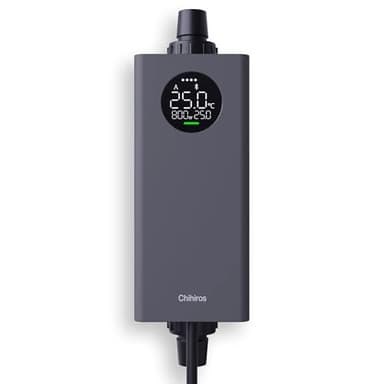 Chihiros Heater Pro - Tankless Water Heater Electric 100-120V Inline Aquarium Heater,10W 50W 100W 200W 300W 500W 800W Variable Smart External Heater for Canister Filter 5-120 Gal - 10-800W, 16/22mm