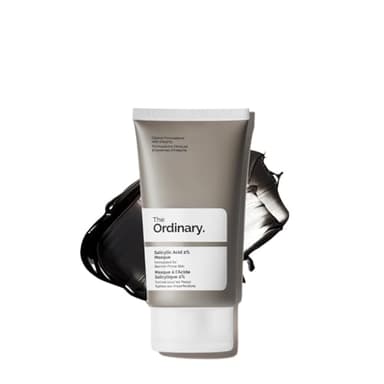 The Ordinary Salicylic Acid 2% Masque, Clarifying Charcoal & Clay Mask for Blemish-Prone Skin, 1.7 Fl Oz