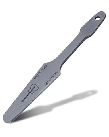 Vacaboro Guitar Crowning File, Double-Sided Fret Crowning Files Luthier Tools, Professional High Carbon Steel Design Duitar Fret File for Electric, Acoustic and Bass Guitars - MD, LG, XL Frets