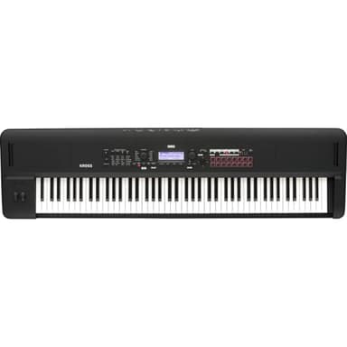 Korg Kross 2-88-MB 88-key Synthesizer Workstation - Super Matte Black