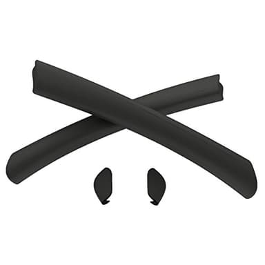 Oakley Mens Straight Jacket Earsock Nosepiece Kit, Black