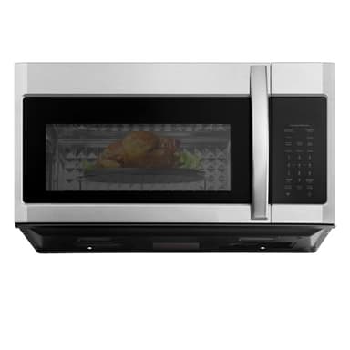BLACK+DECKER Over the Range Microwave Oven with Air Fryer, Convection, and Bake Modes, 1.5 cu.ft., Stainless Steel, 900 Watts, EC942K6CE-SS