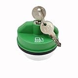 JkorkM 10591D Locking Fuel Gas Cap, Diesel Truck fuel tank cap Fit for Chevy Silverado Express C3500 K3500, Dodge Ram 3500 W350 D350, Ford F-250 E-350, GMC Sierra Savana, OEM 9MGC791, MGC791, 31778D