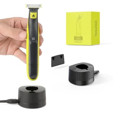 KIONCARE Shaver Razor Stand Charging Base Holder for Philips Norelco OneBlade QP2520/QP2530/QP2620/QP2630QP2724/QP2834