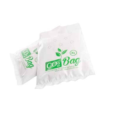 CO2BAG® XL 2-Pack - High-Capacity Natural CO2 Generator for Large Indoor Gardens & Enthusiast Greenhouses | Maximum Growth & Yield | Organic Hydroponic Supplement | Maintenance-Free (XL 2-Pack)