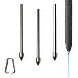 3 PCS Galaxy Tab S6 Lite Pen Metal Tips/Nibs Replacement for Samsung Galaxy Tab S6 Lite S Pen Replacement Metal Tips/Nibs, Galaxy Tab S6 Lite Stylus Pen Titanium Tips/Nibs with Tools