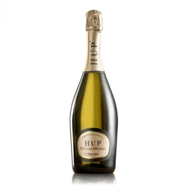 Hup Alcohol-Free Sparkling Wine from Italy, Spumante Alternative, Perfect for Celebrations & Food Pairing (0% Alcohol) 75cl