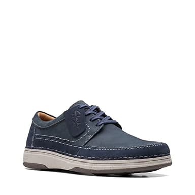 Clarks Nature 5 Lo Men's Oxfords, Navy Combi, 12 M