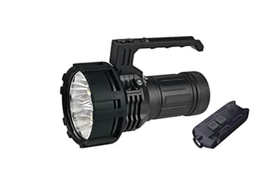 ACEBEAM Combo X75 X-75 XHP70.2 6500K Brightest PD Rechargeable Flashlight - 80,000 Lumens -1150 Meters Throw - Upgrade of X70, with Bonus Rechargeable Keychain Light
