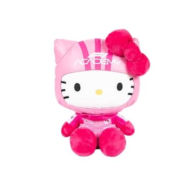 F1A x Hello Kitty Unisex Racing Plush Stuffed Animal, Pink, One Size