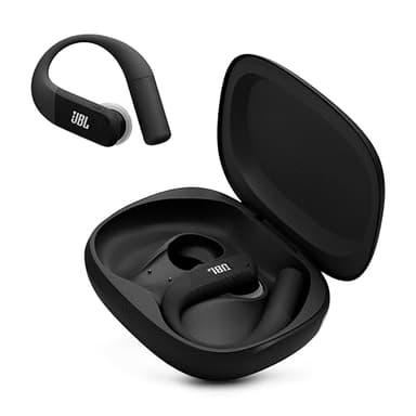 JBL Endurance Peak 4 - True Wireless Noise Cancelling Sport Earbuds, Up to 48Hrs Total Playback, Water & dust Proof (IP68), Secure fit with TwistLock™ Design, & 6 mics for Perfect Calls (Black/Grey)