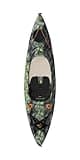 Pelican Argo 100X - Angler Sit in Fishing Kayak - Vapor Black Lime - Lightweight Stable - Ergoform™ Padded seat - 10 ft