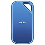 SanDisk 4TB Creator Pro Portable SSD - Up to 2000MB/s - USB-C, USB 3.2 Gen 2x2, IP65 Water and Dust Resistance - External Solid State Drive - SDSSDE81C-4T00-G25