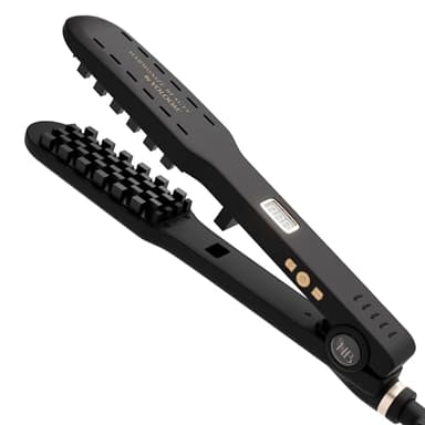Harmonize Beauty VOLOOM 1.5" Hair Crimper Tool for Women - Volumizing Iron for Long Thick Hair - Professional Crimping Iron with Patented Plate Technology - Sleek Design for Instant Volume & Lift