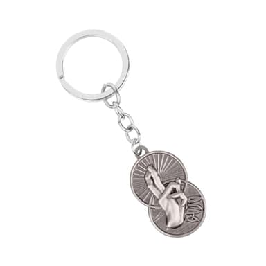 Weeb Keychains JJK Key Rings, Manga Keychain, Anime Figure with Gift Box, Metal Keychain Accessories, JJK Manga Phone Charms | Gojo Infinite Void Hand Sign